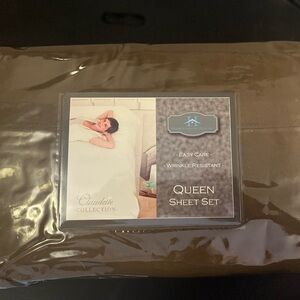 Brown Queen Sheet Set